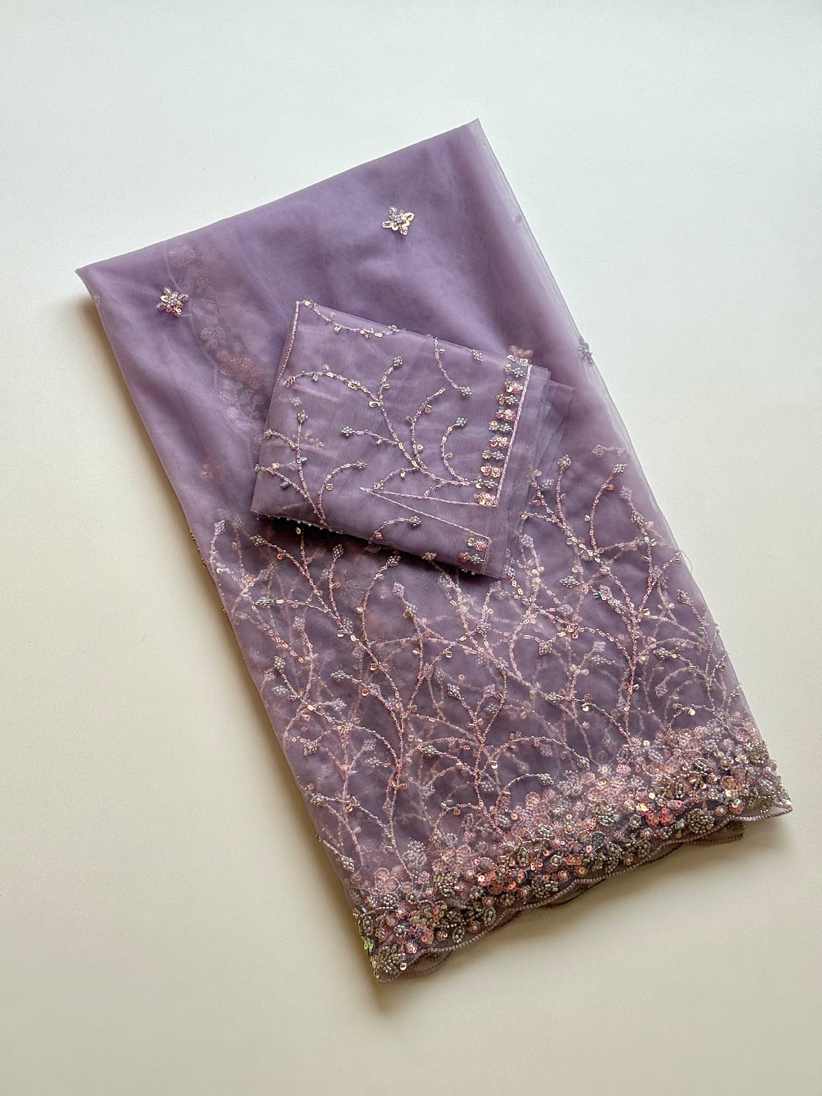 sharbate-ae-mohobbat soft net saree