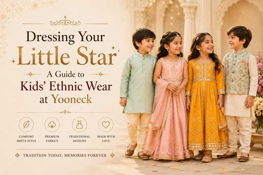Dressing Your Little Sta, A Guide to Kids' Ethnic Wear at Yooneck - Yooneck