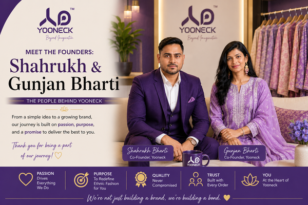 Meet the Founders: Shahrukh & Gunjan Bharti – The People Behind Yooneck