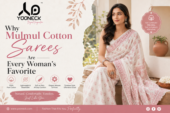 Why Mulmul Cotton Sarees Are Every Woman's Favorite