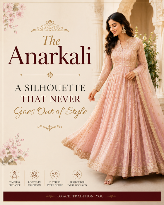 The Anarkali: A Silhouette That Never Goes Out of Style - Yooneck