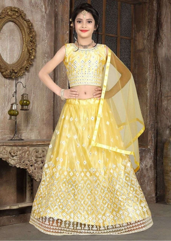 Kids Lehenga Set - Yooneck