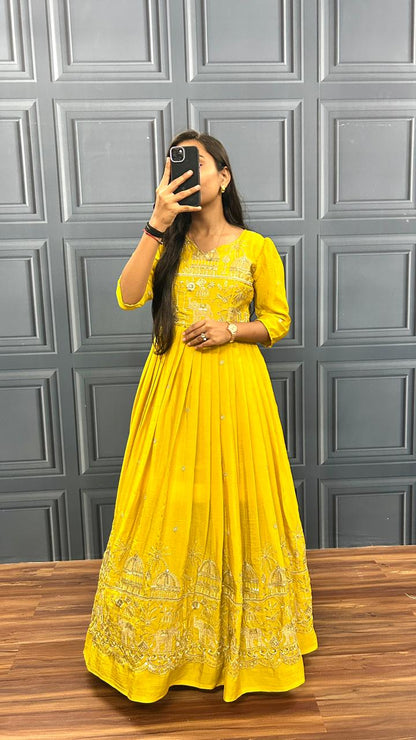 Myra Sunlit Heritage Gown