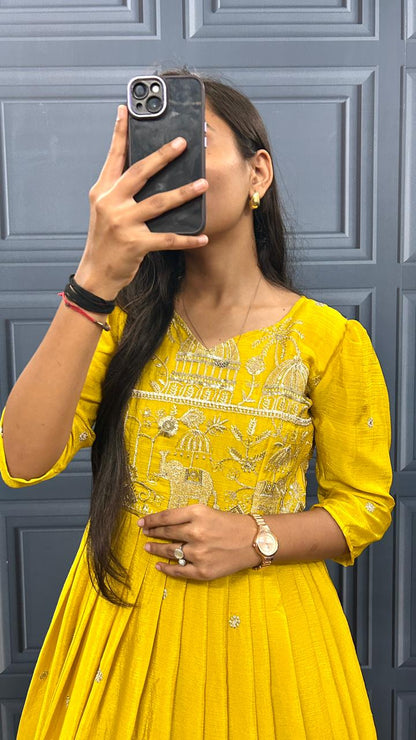 Myra Sunlit Heritage Gown