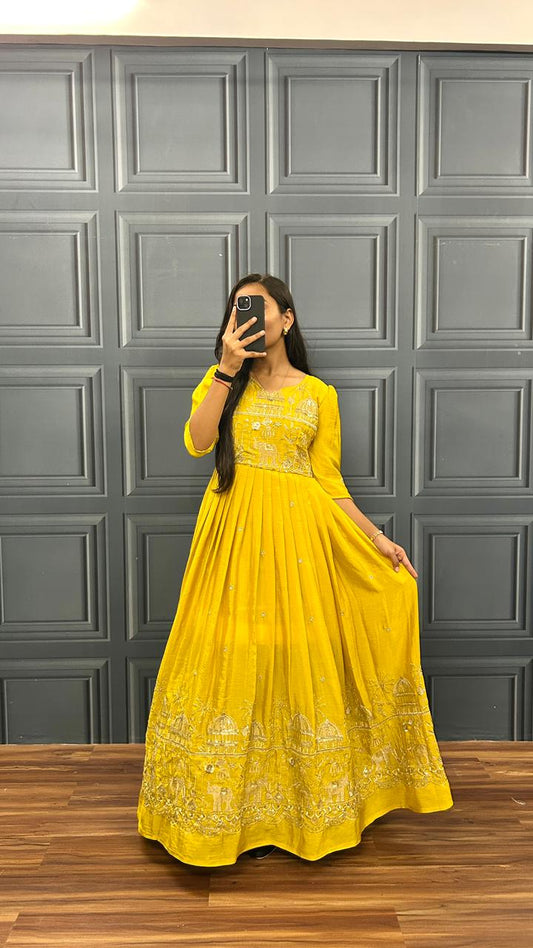 Myra Sunlit Heritage Gown