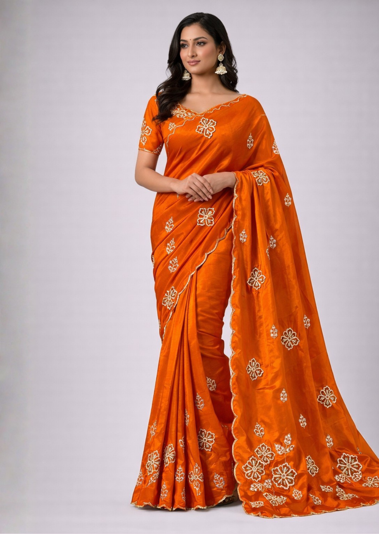 kesariroop khatli handcrafted silk saree