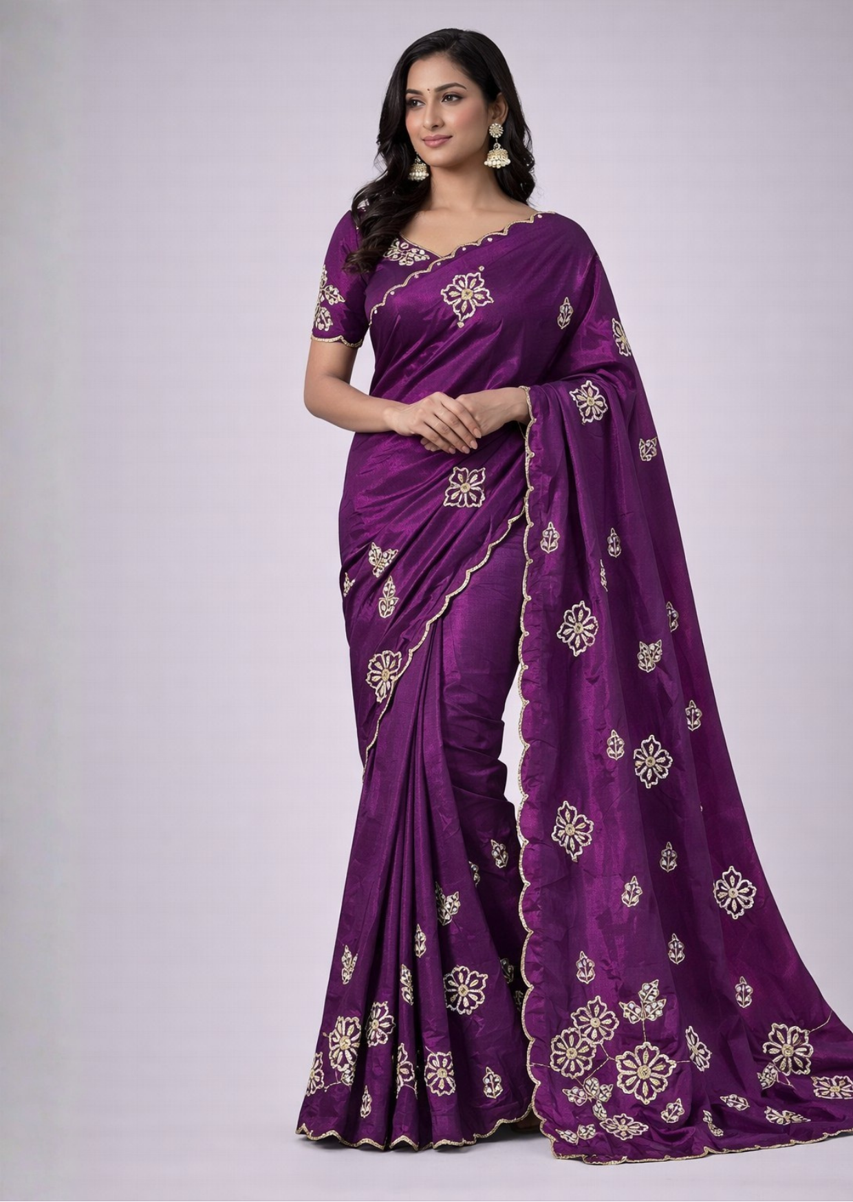 jamuniroop khatli handcrafted silk saree