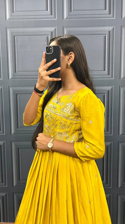 Myra Sunlit Heritage Gown