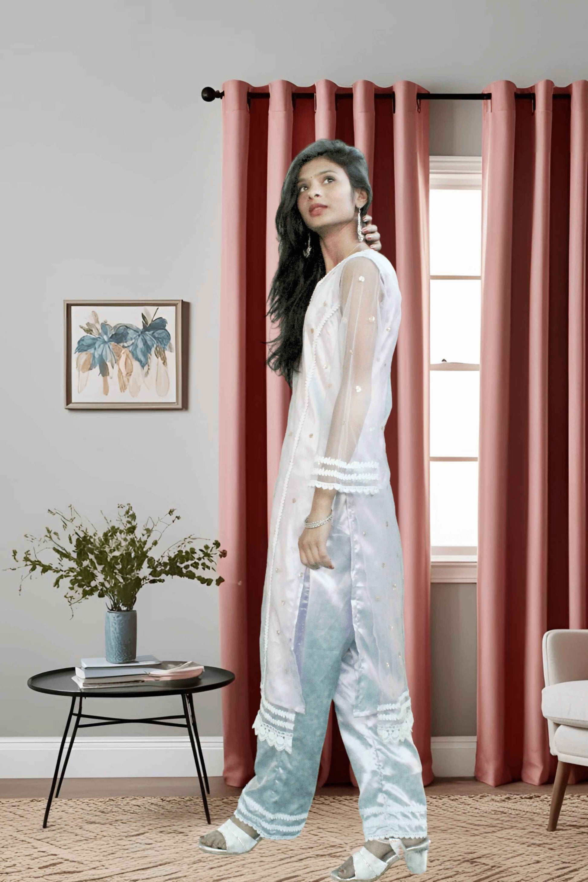 Lavender Bliss Lilac Piece CoOrd Set - Yooneck