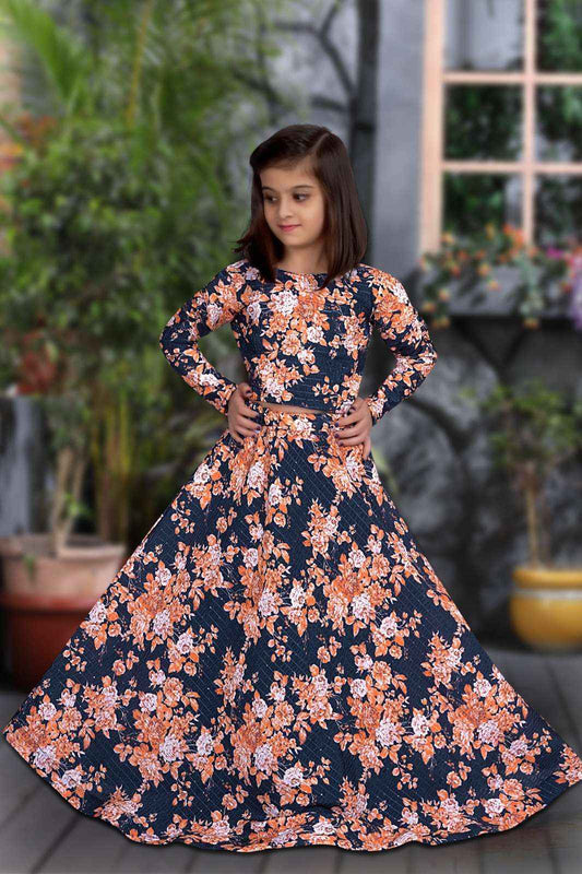 Blossom Babe Vibe Floral Festive Spin Lehenga Set
