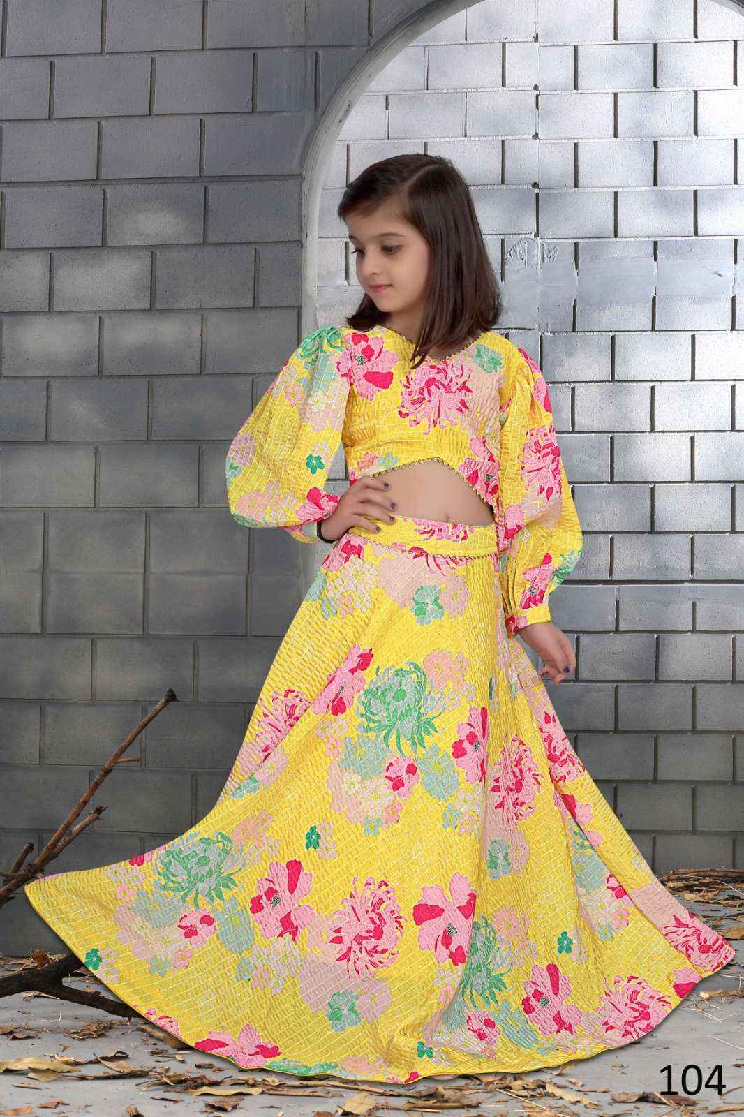 sunshine swag bloom boom lehenga set