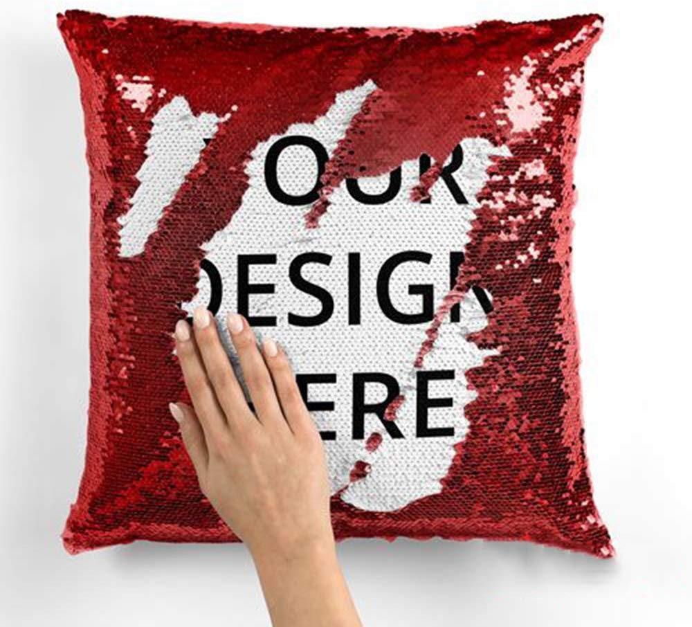 Yooneck Magic Sequin Photo Cushion - Yooneck